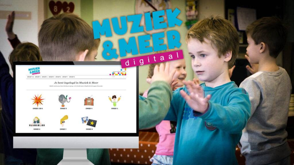 Kinderen geven elkaar high five